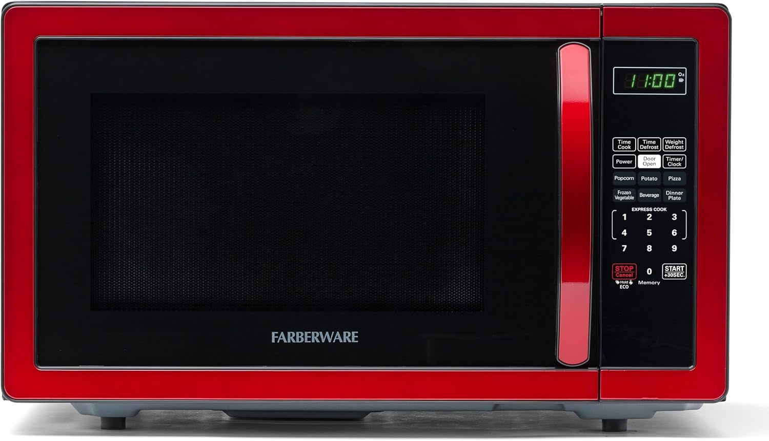 1-1-cu-ft-countertop-microwave-oven-1000-watts-power-auto-cook-settings-defrost-easy-clean-and-child-safety-lock-metallic-red
