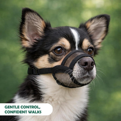 Dog Muzzle Medium Sized Dogs - Soft Muzzle for Medium Sized Dog with Air Mesh | Mussle to Stop Biting Barking and Chewing | Allows Panting and Drinking6