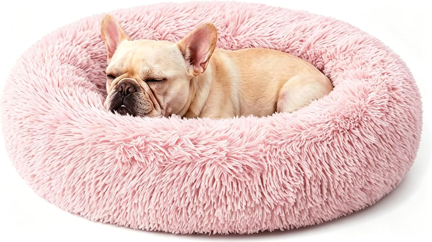 calming-donut-dog-and-cat-bed-for-indoor-cats-anti-anxiety-round-fluffy-soft-washable-small-pet-bed-for-puppy-and-kitten-warming-comfortable-luxury-anti-slip-waterproof-mute-base-20in-gray