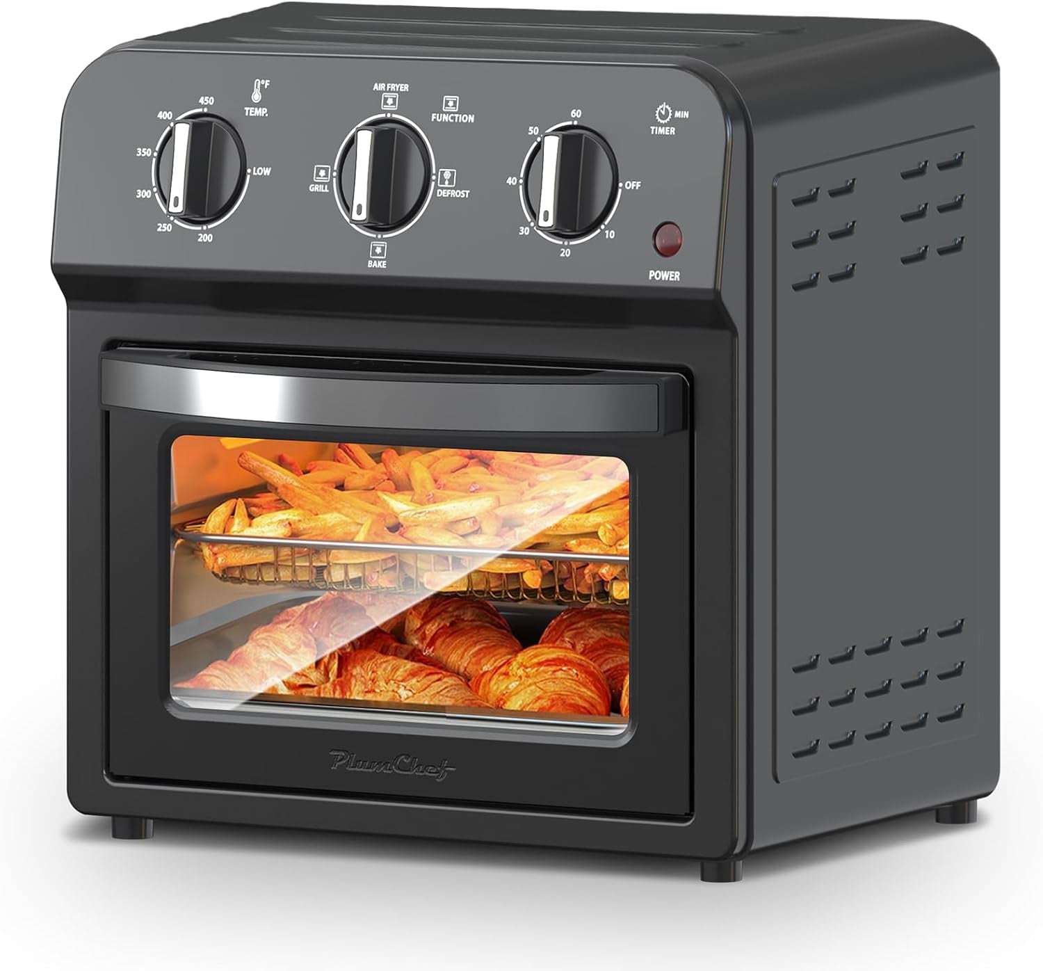 4-slice-air-fryer-toaster-oven-combo-360-hot-air-circulation-larger-capacity-timer-temp-control-stainless-steel-7-in-1-convection-oven-countertop-low-oil-for-family-cooking-black