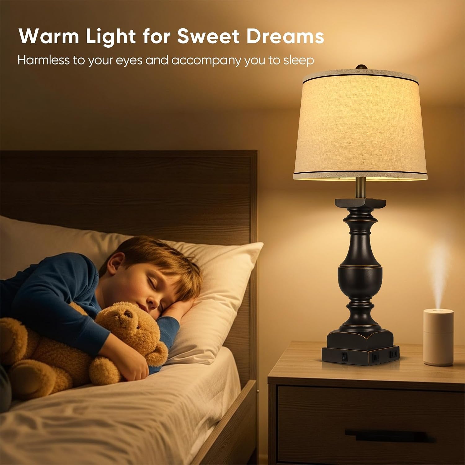28-black-gold-resin-table-lamp-set-of-2-nightstand-lamp-with-usb-port-rocker-switch-2-bulbs-included-6w-2700k-warm-light-farmhouse-bedside-lamp-for-nightstand-desk-livingroom-bedroom-decor
