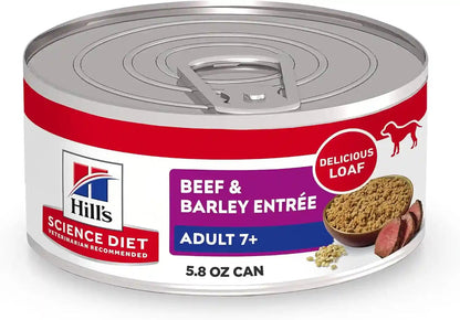 Hill'S Science Diet Adult 7+ Wet Dog Food | #1 Veterinarian Recommended, Beef & Vegetables, 12.8 Oz. Cans, 12-Pack13