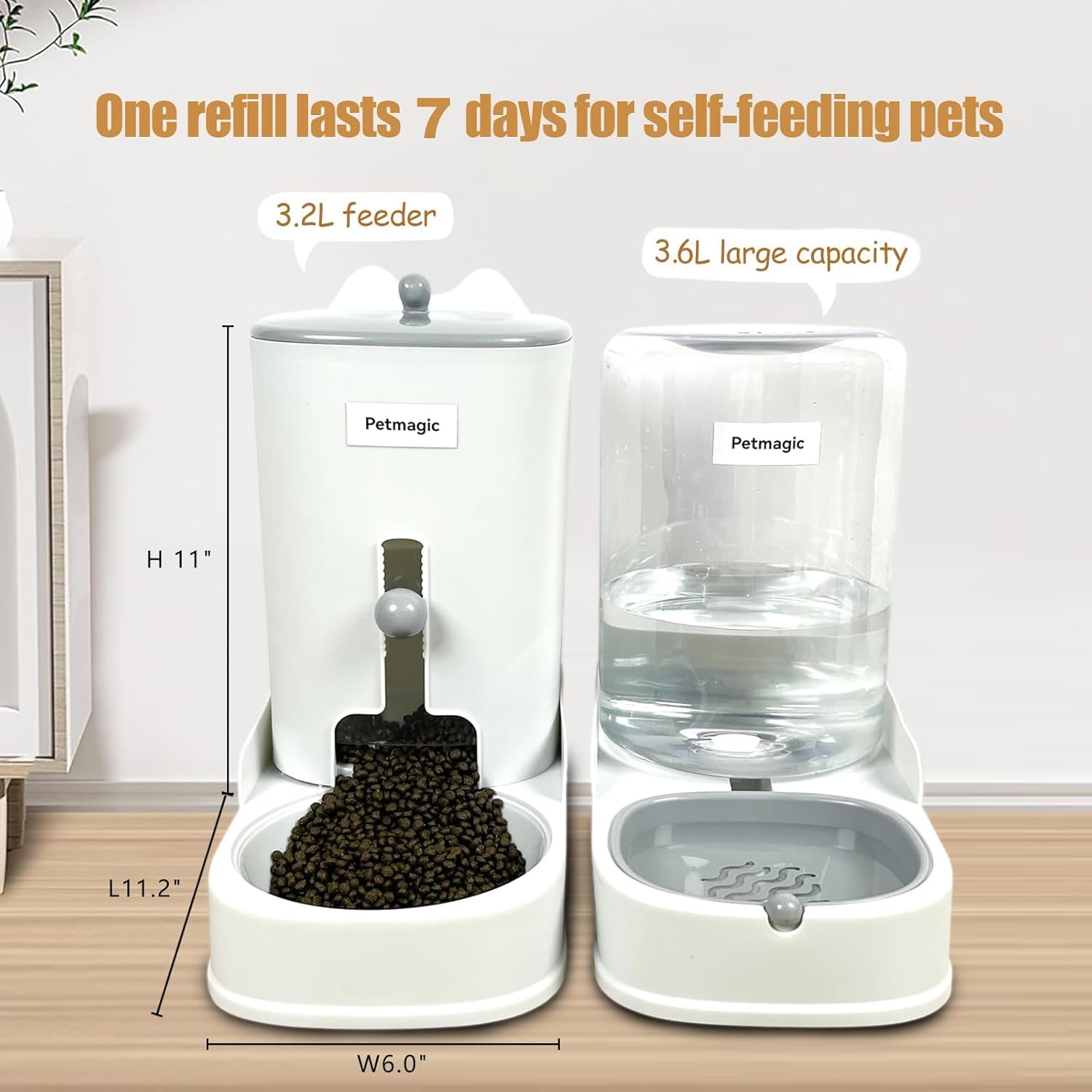 gravity-cat-feeder-by-petmagic-is-a-3-6l-large-capacity-cat-food-and-water-bowl-set-this-two-piece-set-is-suitable-for-pet-feeding-including-small-and-medium-sized-dogs-kittens