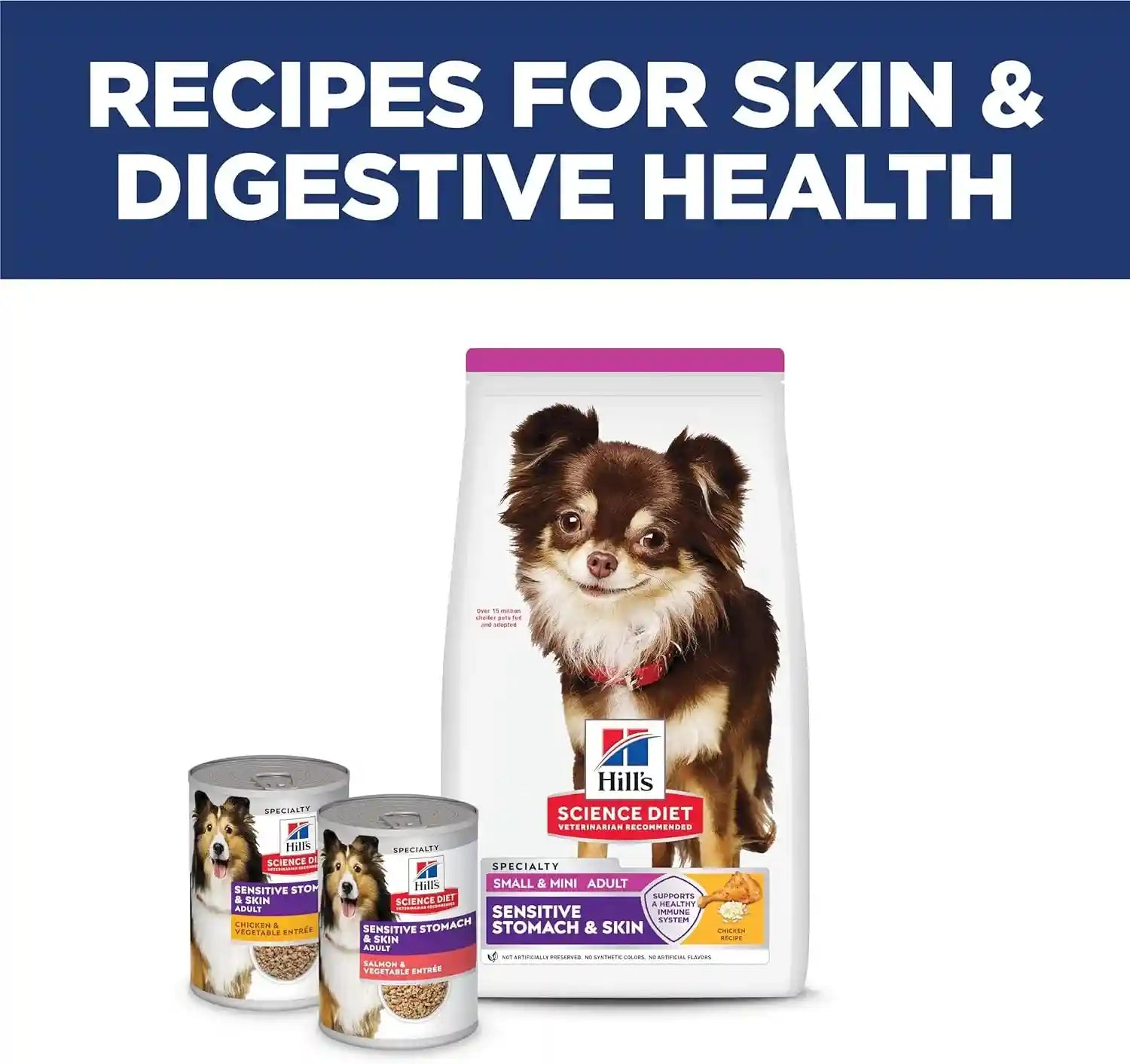 hills-science-diet-adult-sensitive-stomach-skin-small-mini-dry-dog-food-chicken-4-lb-bag-updated-formula