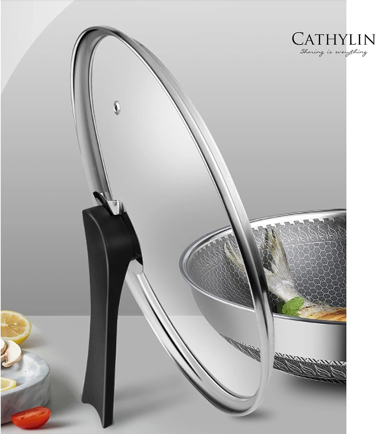 12-5-316l-stainless-steel-honeycomb-non-stick-wok-pan-stir-fry-wok-with-lid-skillet-with-stay-cool-handle-pfoa-free-suitable-for-induction-ceramic-electric-and-gas-cooktops