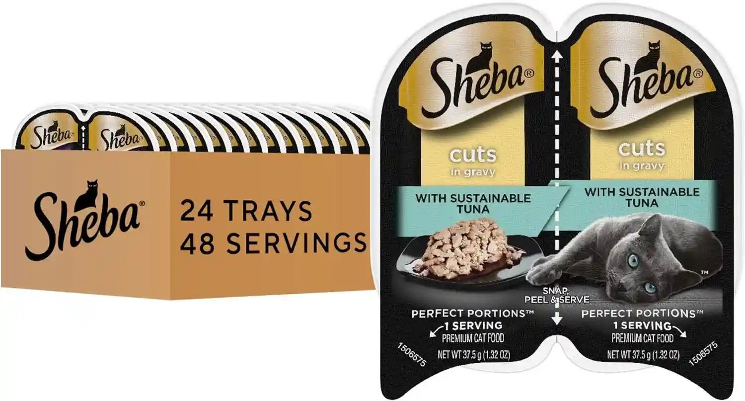 sheba-perfect-portions-cuts-wet-cat-food-sustainable-salmon-2-6-oz-24-ct-grain-free-sustainable-salmon-48-servings-no-fillers-or-artificial-flavors-essential-vitamins-minerals-twin-pack-trays