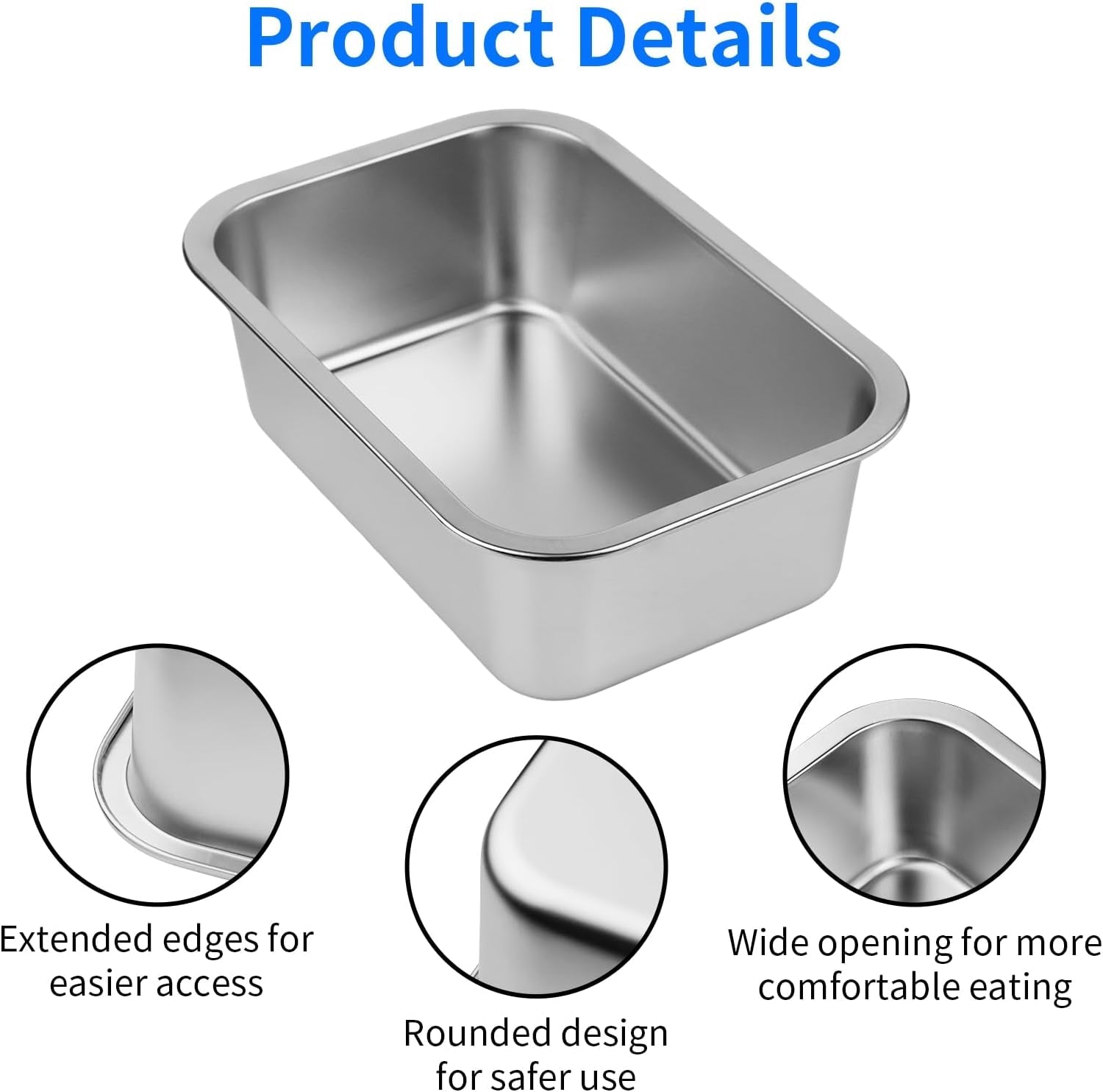 ohtomber-1-25-gallons-stainless-steel-dog-bowl-big-pet-water-food-bowl-no-spilling-outdoor-feeder-dish-plate-for-indoor-outdoor-feeding-fits-big-extra-large-dogs-cats-all-pets