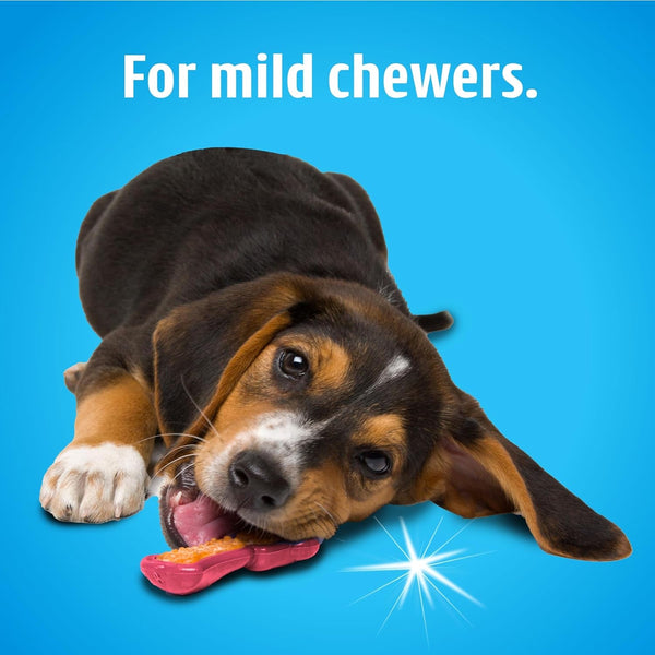 Hartz Chew 'N Clean Dental Duo Dog Treat & Chew Toy, Color Varies, Extra Small, 6 Count5
