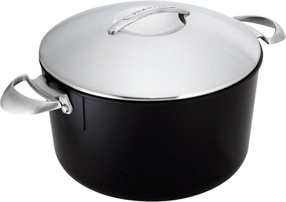 Professional 7 Qt Nonstick Dutch Oven with Lid - Compatible with All Cooktops, Induction Ready, Metal Utensil Safe, Oven Safe to 500°F, Dishwasher Safe1