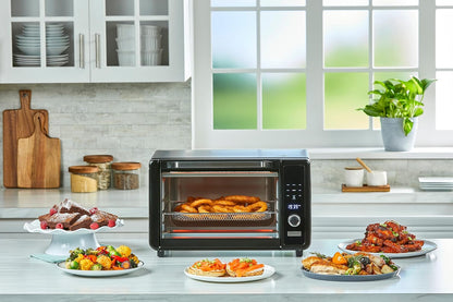 BLACK+DECKER Crisp 'N Bake™ 6-Slice Digital Air Fry Toaster Oven | Digital Air Fry Oven with 8 Cooking Functions, Touch Controls and Room for a 12-Inch Pizza.5