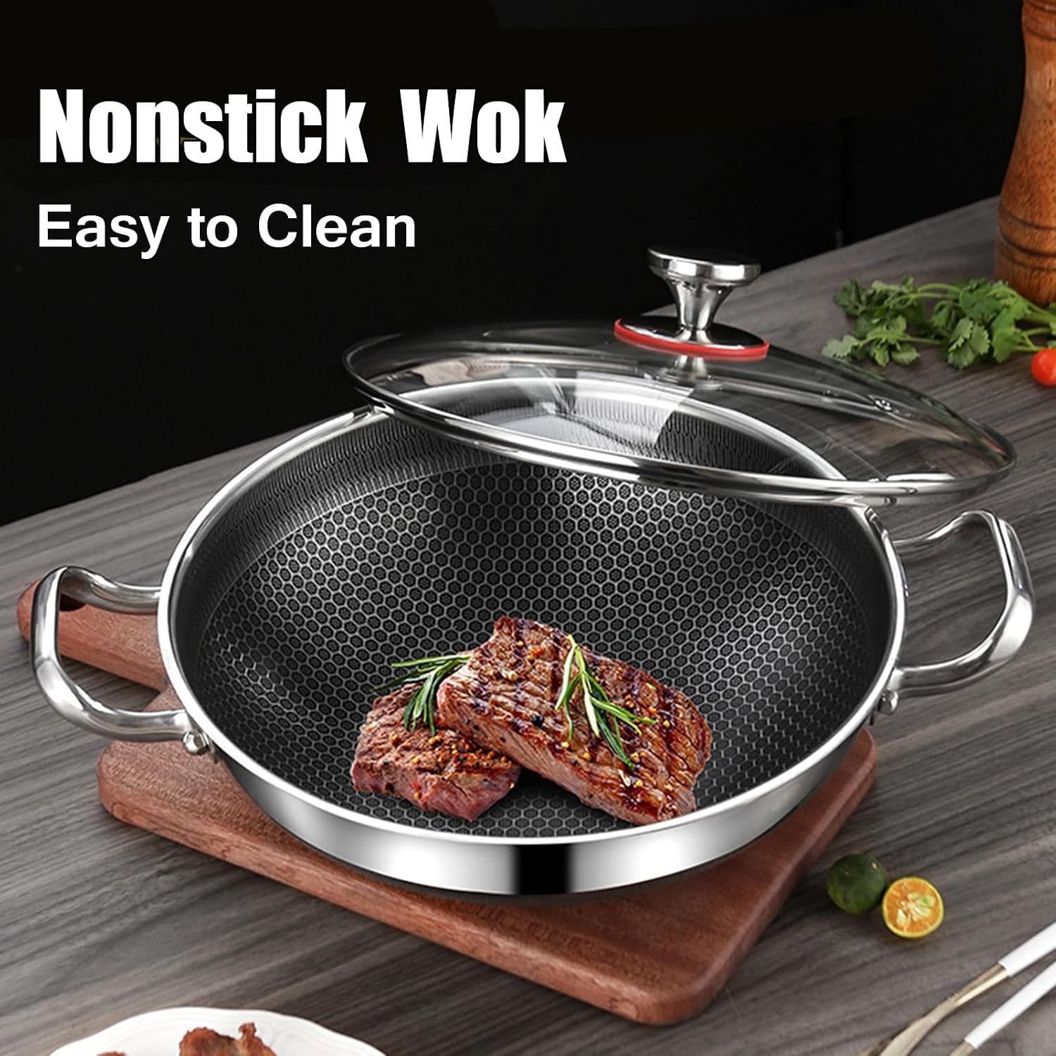 wok-pan-hybrid-nonstick-wok-with-lid-non-stick-stainless-steel-large-deep-woks-stir-fry-pans-stay-cool-handle-skillets-pfoa-free-cookware-works-on-induction-14-17in