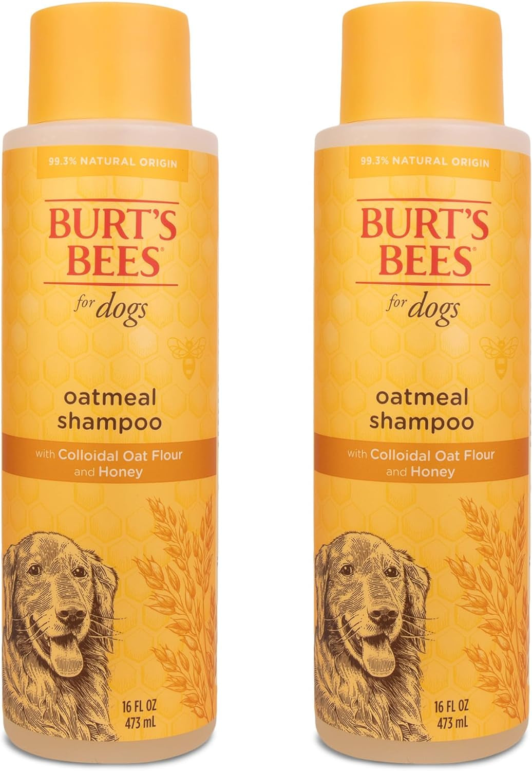 burts-bees-for-pets-oatmeal-dog-shampoo-with-honey-unscented-16-fl-oz-soothing-colloidal-oat-flour-formula-for-itchy-sensitive-dog-skin-ph-balanced-and-sulfate-free-for-regular-use