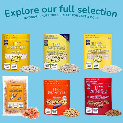 Cat-Man-Doo | Bonito Fish Flakes | 1 Oz.Bag | Healthy, Single Ingredient, High Taurine, High Protein Cat Treat, Dog Treat, Food Topper, Premium Quality, Wild Caught Bonito5