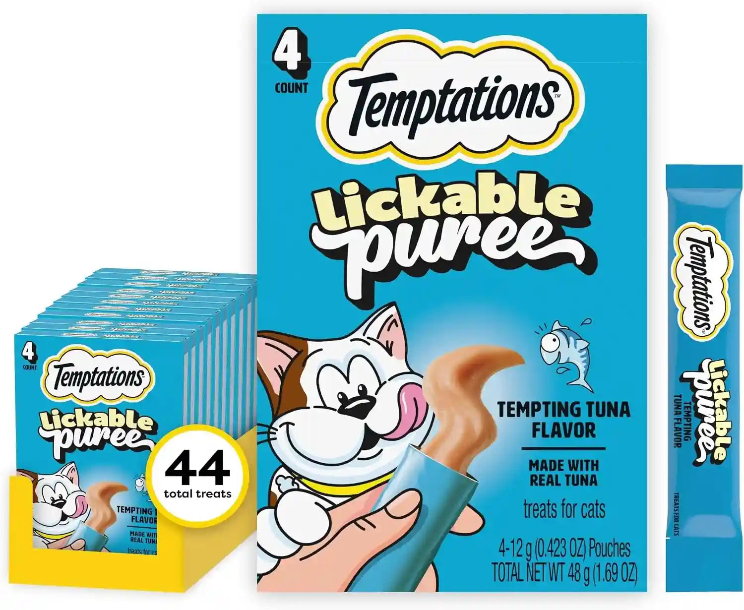 temptations-creamy-puree-cat-treats-beef-chicken-salmon-tuna-48-count-beef-salmon-chicken-tuna-under-15-cal-tube-no-added-sugar-or-fillers-senior-friendly-meal-topper-or-hand-feed