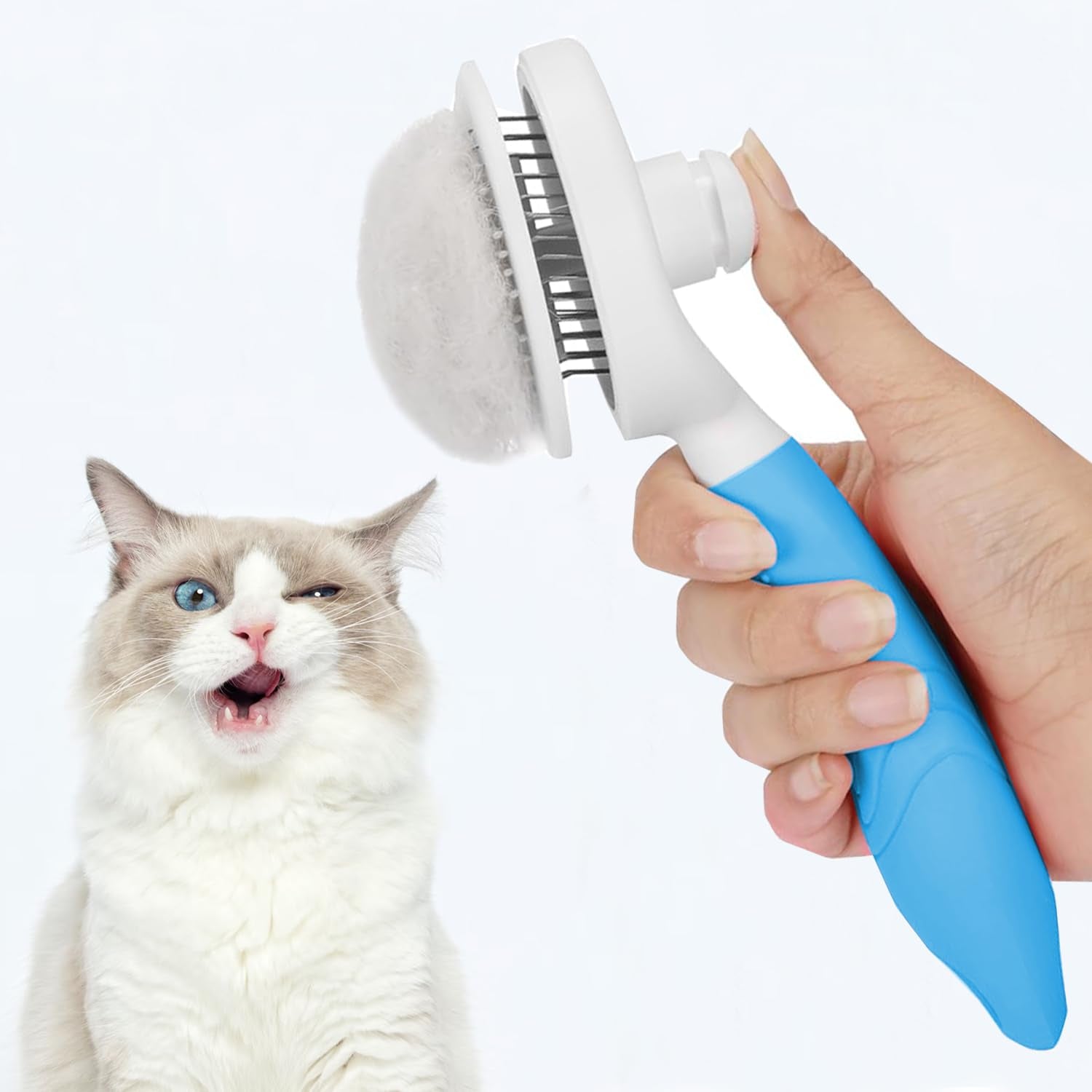 self-cleaning-slicker-brush-cat-brush-skin-friendly-deshedding-grooming-massaging-tool-for-long-short-haired-pets-cat-hair-brushes-easy-removes-undercoat-for-dogs-cats-rabbits-upgraded-blue