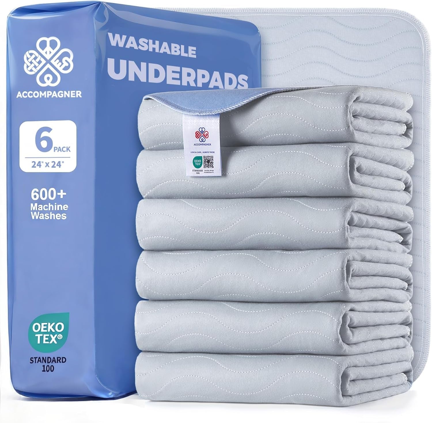 accompagner-incontinence-bed-pads-washable-waterproof-ultra-absorbent-reusable-underpads-for-diaper-changing-nursing-bedridden-adults-seniors-kids-and-dogs-blue-24x24pack-of-6