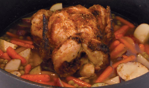 Pre-Seasoned Outdoor Cast Iron Dutch Oven with Feet, 4-Quart2