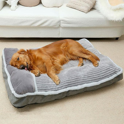 WINDRACING Large Dog Bed with Pillow for Crate Kennel, Sofa Dog Bed, Super Soft Pet Bed for Medium, Jumbo, Furniture10