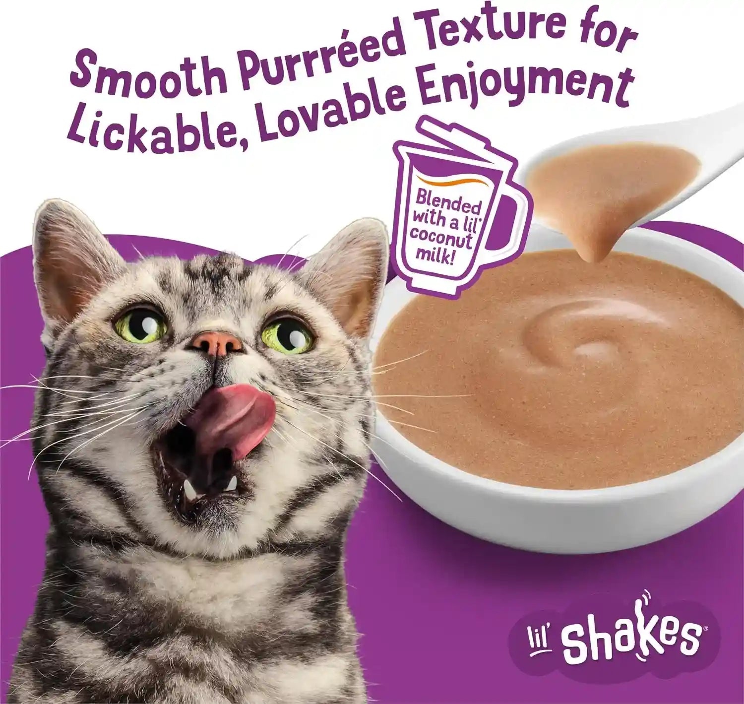 purina-friskies-pureed-cat-food-topper-lil-shakes-with-enticing-chicken-lickable-cat-treats-pack-of-16-1-55-oz-pouches