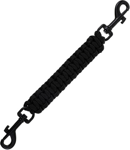 Prong Collar for Dogs, Pinch Collar for Dogs with Double-Ended Clasp | Handmade, Secure Connector, for Prongs Pinch Collars Leash Harness Accessories, Black1