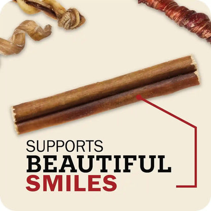 Redbarn Premium Bully Sticks for Dogs - 7 Inch, 6 Count - Long Lasting, Rawhide-Free, Slow Roasted, Low Odor & Highly Digestible, Single Ingredient Chews & All-Natural Dental Treats for Chewers4