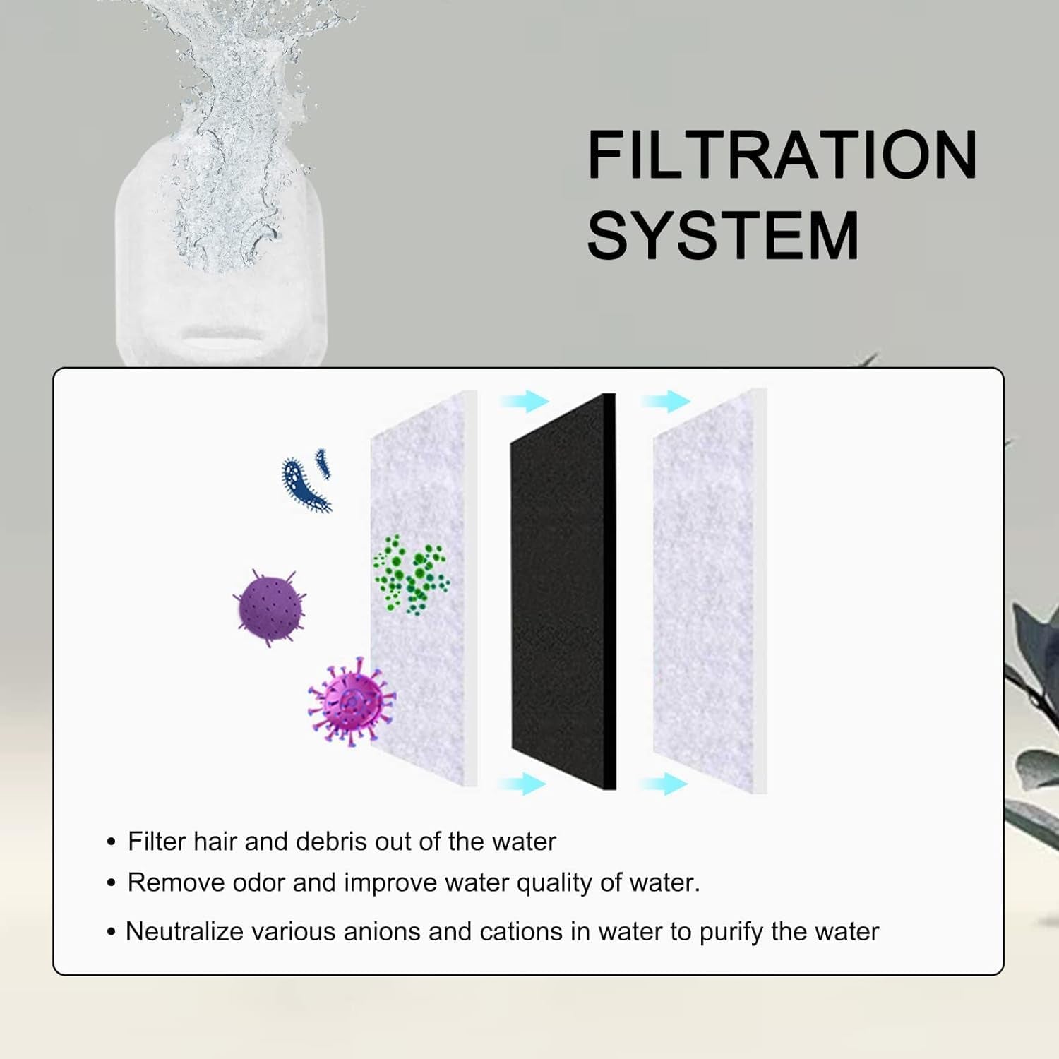 cat-water-fountain-filters-for-108-3-2l-67oz-2l-stainless-steel-pet-water-dispenser-fountain-filter-replacement-with-8-sponges-8-filters-8-sponges