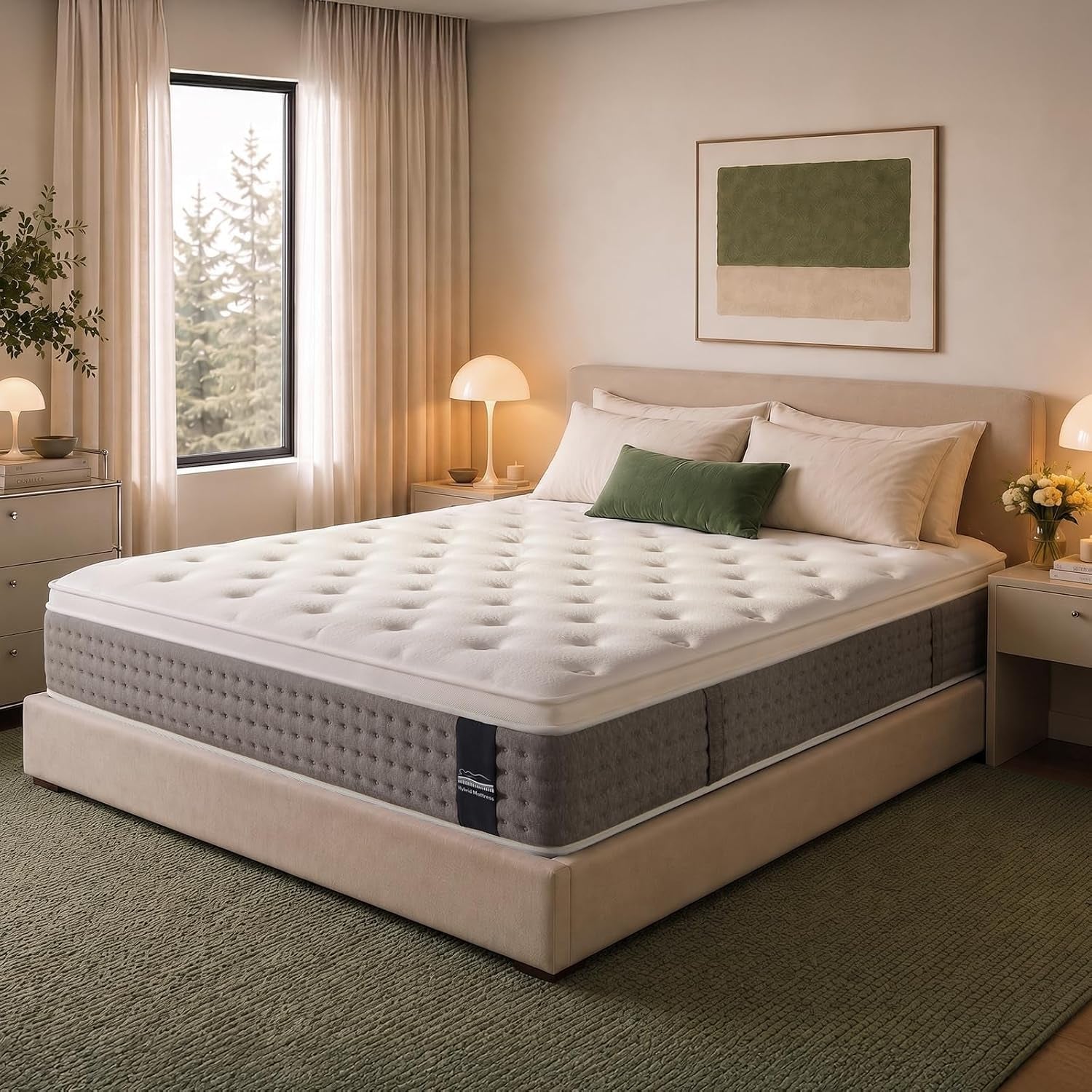 queen-size-mattress-12-inches-medium-firm-hybrid-undisturbed-sleep-breathable-hybrid-comfort-with-responsive-support-motion-isolation-reinforced-edges-and-certipur-us-certified-foam