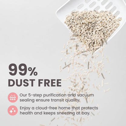 Welcome Home Cat Kit – Attractant Granular Tofu Litter & Deodorizer for Automatic Boxes | Strong Clumping, Odor Control, Easy Cleanup5