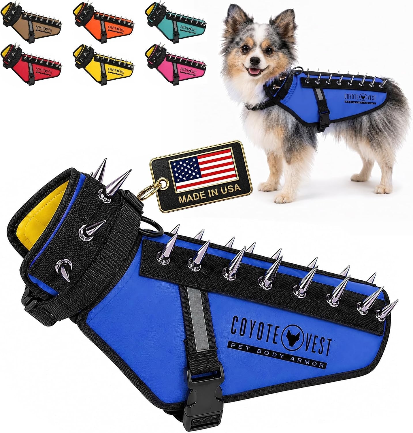 coyotevest-dog-harness-stab-resistant-coyote-vest-small-neon-pink-reflective-stab-resistant-vest-helps-protect-small-dogs-from-coyotes-aggressive-dogs-and-birds-of-prey-made-in-the-usa