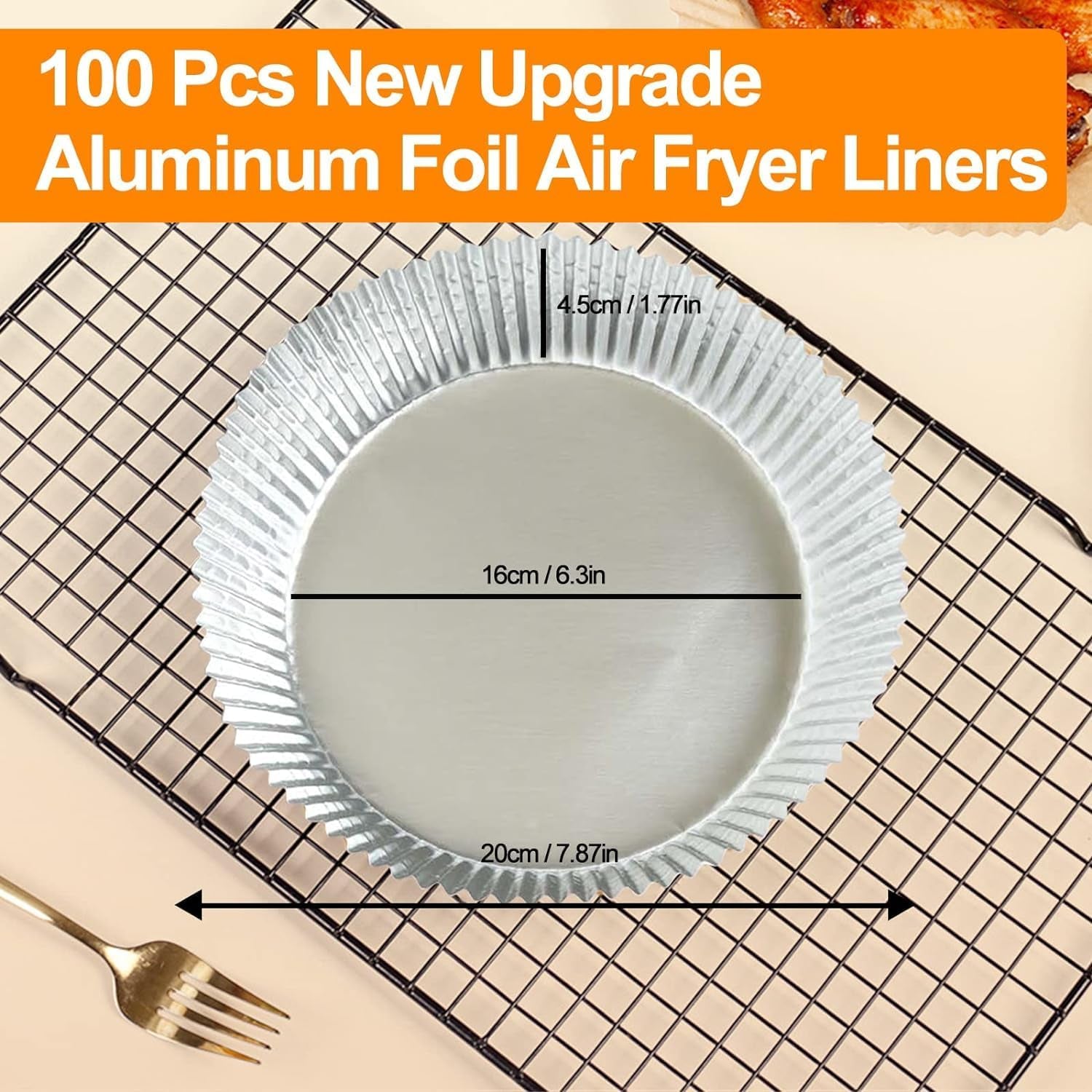 100pcs-aluminum-foil-air-fryer-liners-air-fryer-disposable-paper-liner-6-3-oil-proof-water-proof-sheets-non-stick-food-grade-aluminum-foil-for-baking-frying-grilling-roasting-microwave