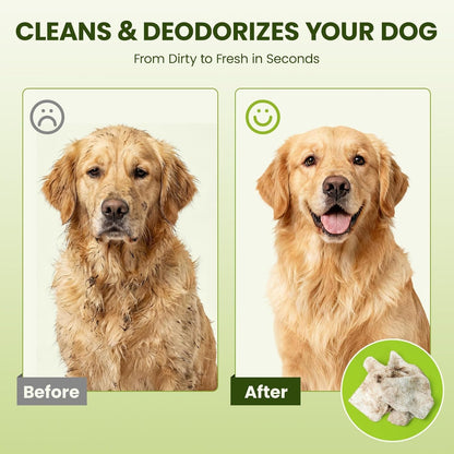 Hypoallergenic Pet Wipes for Dogs, Cats & Small Animals, 400 Coun | Quick Clean & Deodorize Paws, Butt, Eyes, Face & Fur | Daily Grooming Wipes | Extra Large & Thick | Coconut Scented5