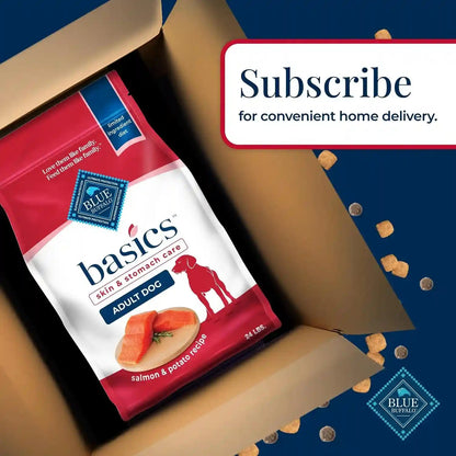 Blue Buffalo Basics Adult Dry Dog Food, Skin & Stomach Care, Limited Ingredient Diet for Dogs, Salmon Recipe, 24-Lb. Bag11