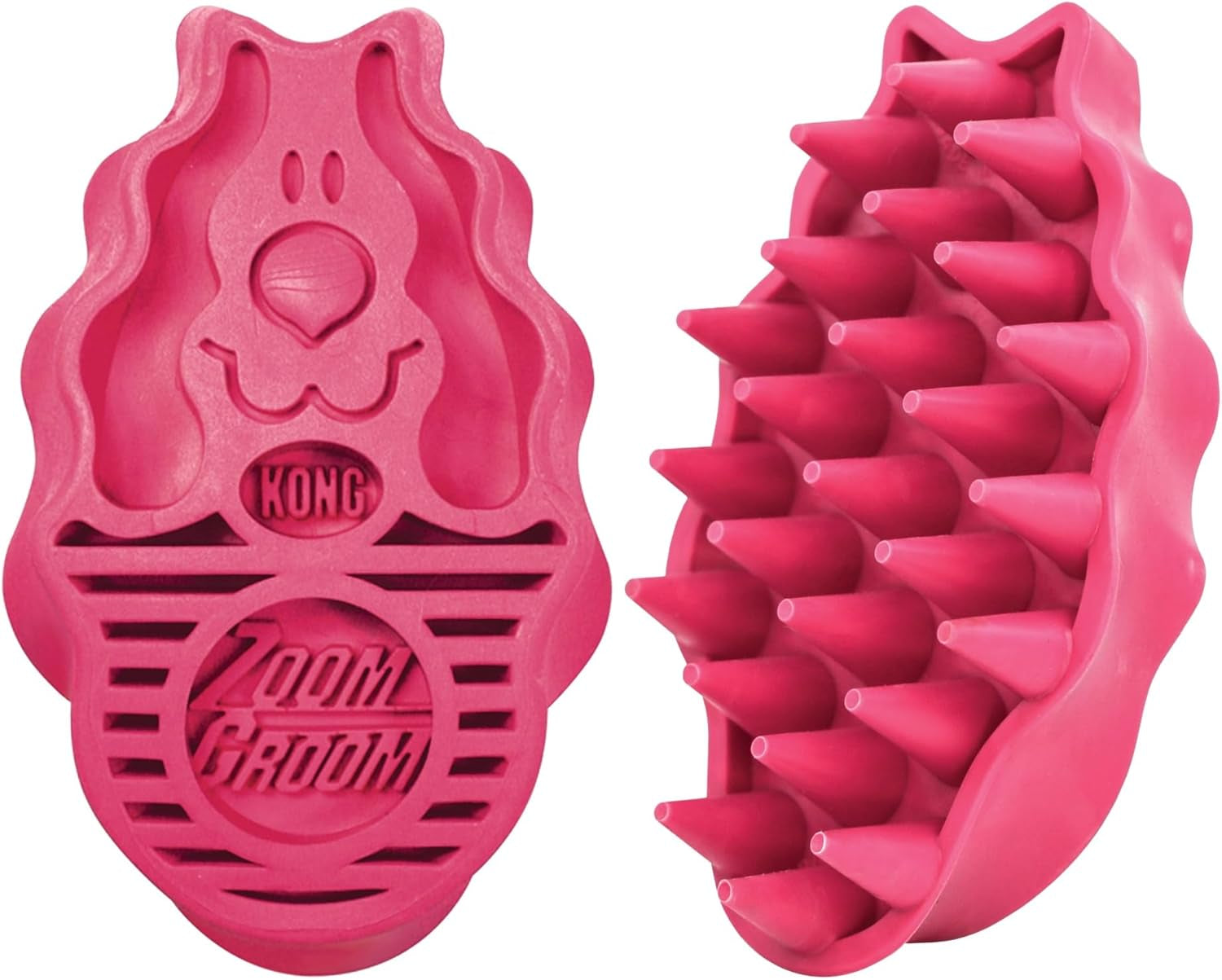 kong-zoomgroom-dog-brush-for-grooming-and-shampooing-red-brush-for-large-dogs
