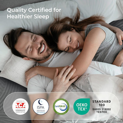 Coolnest 14 Inch King Size Mattress,Cooling Memory Foam Mattress | Cool Night Sleep, 5-Zone Ergo Support for Pressure Relief, Enhanced Breathability, Medium Feel, Certipur-Us Certified8