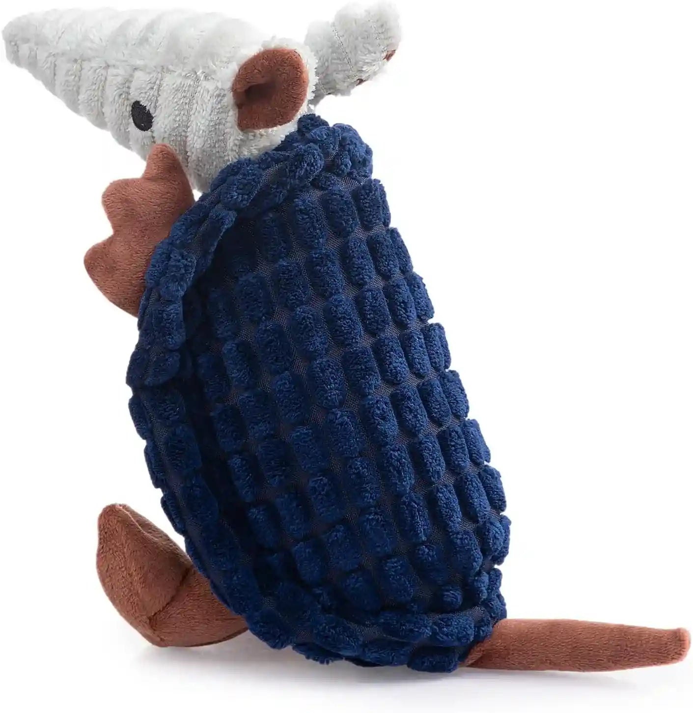 hollypet-plush-dog-squeaky-toy-stuffed-armadillo-animal-pet-puppy-chew-toys-with-clean-teeth-for-small-medium-large-all-breed-sizes-dogs-gray-8-in