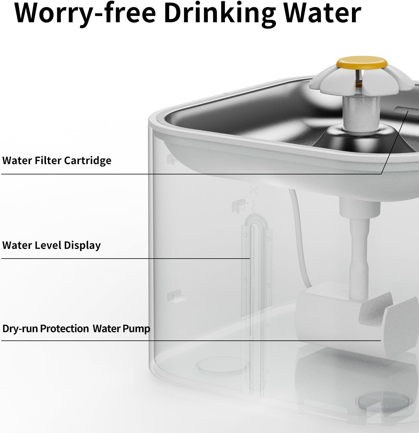 doel-5g-2-4g-wifi-automatic-cat-feeder-and-water-fountain-6l-24-cups-timed-dry-food-dispenser-for-2-5-weeks-with-app-remote-control-voice-for-small-medium-dog-puppy-kitten-white