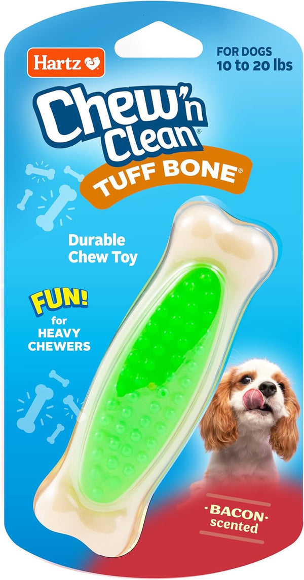 Hartz Chew 'N Clean Dental Duo Dog Treat & Chew Toy, Color Varies, Medium, 3 Pack10