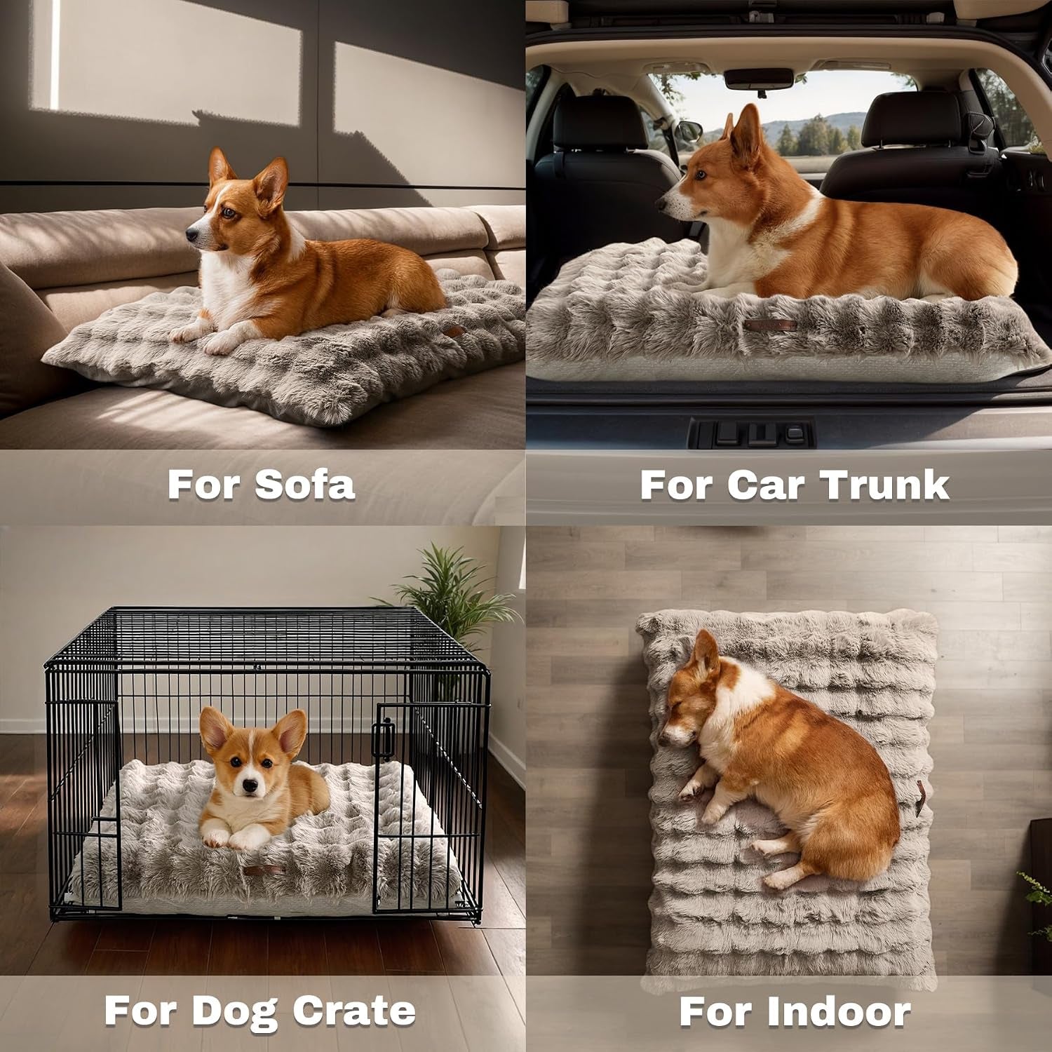 wdcozy-fluffy-dog-crate-beds-for-large-dog-plush-faux-fur-kennel-pad-with-removal-washable-cover-soft-pet-mat-for-sleeping-ease-anxiety-anti-slip-bottom-for-pet-up-to-90-lbs-41x27-beige