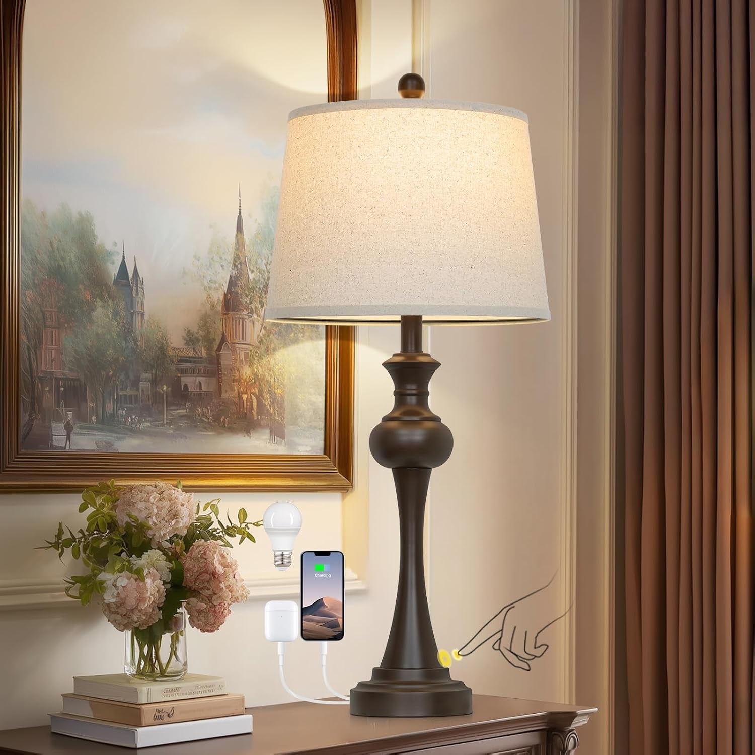 brown-touch-table-lamps-28-75-tall-bedside-lamps-with-usb-c-a-ports-3-way-dimmable-table-lamp-nightstand-lamps-for-bedroom-living-room-brown-lamps-with-beige-lampshade-bulb-included