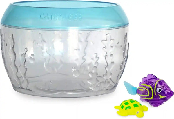 Catstages Meow-Smerizing Fish Electronic Cat Toys, 2Pk, Replacement Pack for Meow-Smerizing Fish Bowl, Multicolored9