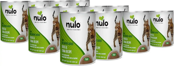 Nulo Turkey & Chicken Recipe Pate Wet Canned Cat Food, 12.5 Ounce (Pack of 12)11