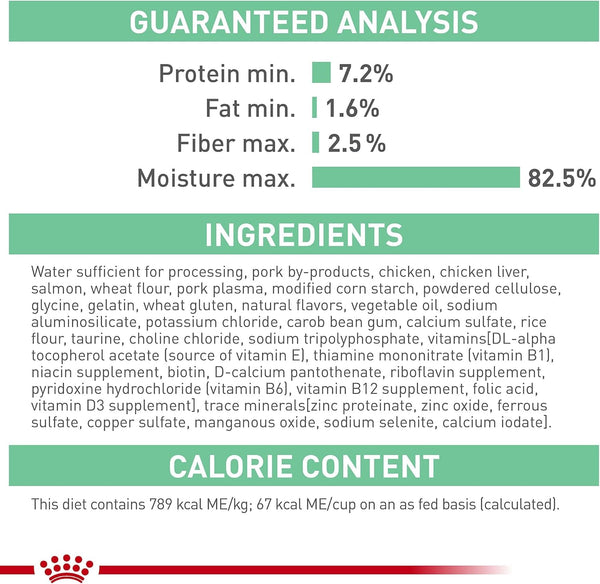 ROYAL CANIN Feline Care Nutrition Digestive Care Adult Thin Slices in Gravy Cat Food, 3 Oz (Pack of 24)7