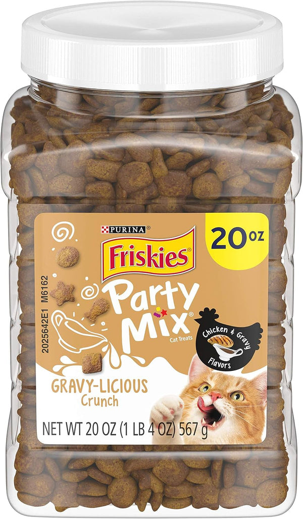 Purina Friskies Cat Treats, Party Mix Original Crunch - 30 Ounce (Pack of 1)15