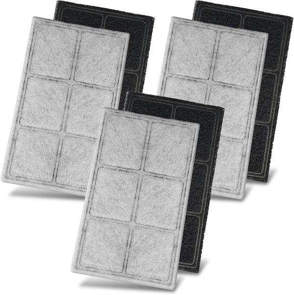 Cat Water Fountain Replacement Carbon Filters, Pack of 12 | Compatible with Petsafe Drinkwell Platinum Pet Fountain, Premium Pet Water Fountain Dog Water Bowl Dispenser Charcoal Filter9