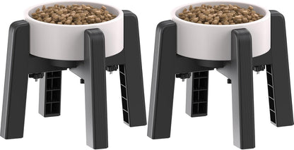 CZPET Dog Water Dispenser Stand, Pet Automatic Feeder Holder, Stand Only | Elevated Pet Water & Food Bowl for Medium Dogs, Stable and Anti-Slip Raised Bowl15