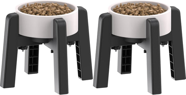 CZPET Dog Water Dispenser Stand, Pet Automatic Feeder Holder, Stand Only | Elevated Pet Water & Food Bowl for Medium Dogs, Stable and Anti-Slip Raised Bowl15
