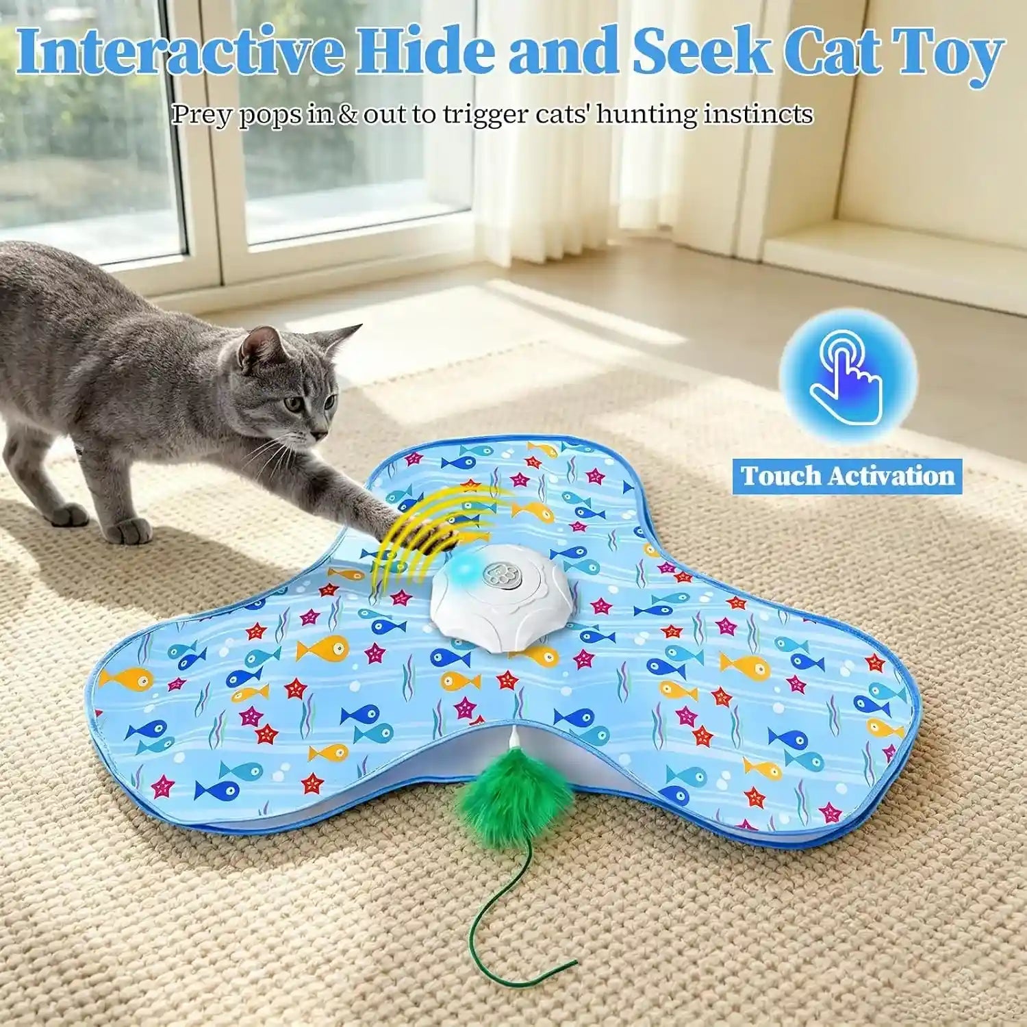 interactive-cat-toys-for-indoor-cats-automatic-hide-and-seek-motion-activated-cat-toy-with-moving-feather-animal-chirps-usb-rechargeable-electric-cat-enrichment-toy-for-bored-adult-cats-kittens