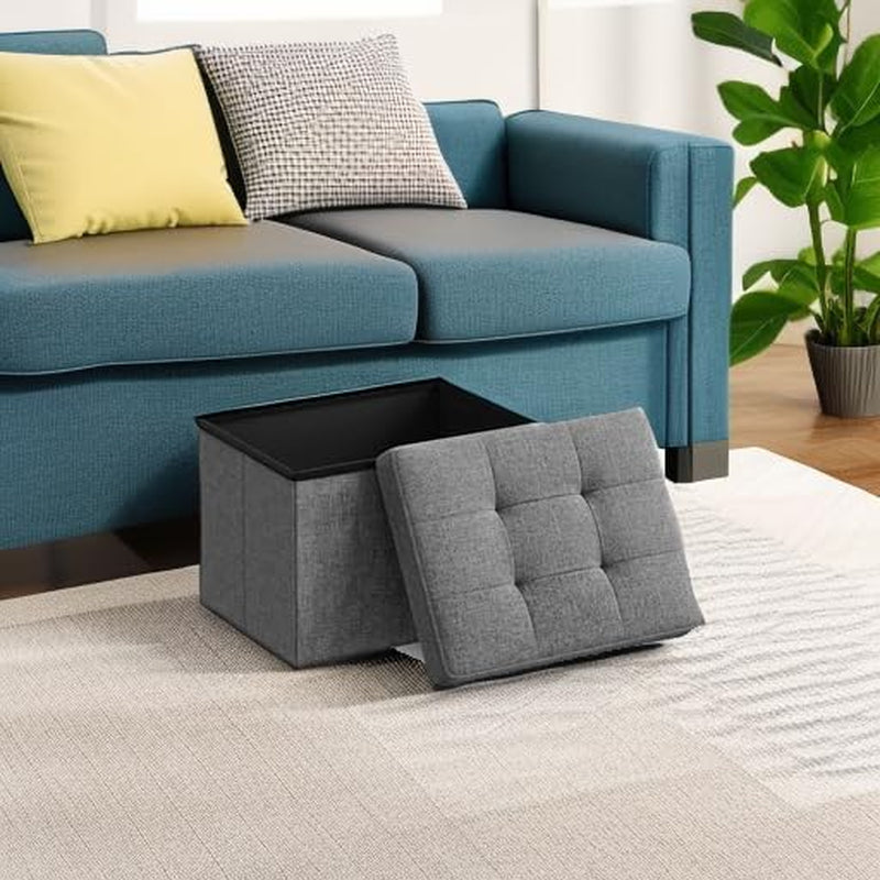songmics-mazie-collection-small-folding-storage-ottoman-foot-rest-stool-12-2-x-16-1-x-12-2-inches-286-lb-load-capacity-for-living-room-bedroom-home-office-dorm-dark-gray-ulsf102g01