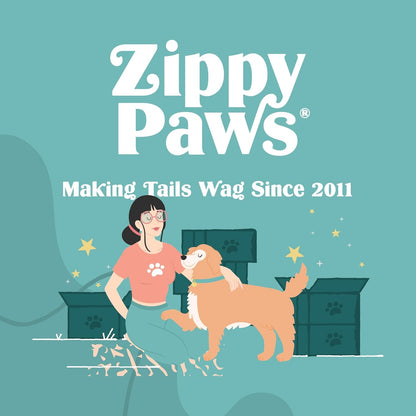 Zippypaws Skinny Peltz - No Stuffing Dog Toy Pack to Keep Them Busy, for Medium and Large Dogs, Squeaky Pet Toys, Unstuffed Chew Toys, Soft Plush Variety Pack, Fox, Raccoon, and Squirrel - 18"8
