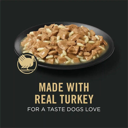 Purina Pro Plan Weight Management Wet Dog Food Turkey and Rice Entree in Gravy - (Pack of 12) 13 Oz. Cans2